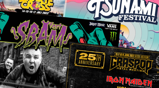 2022 European Festival & Headline Dates